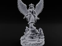 Wings Spread Wide Angel Sorceress turntable