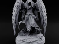 Hooded Cloak Trailing Angel Assassin turntable