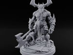 Axe Dragging Demon Warrior turntable