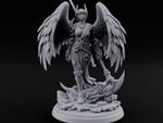 Spear Raised Scythe Trailing Angel Warrior turntable