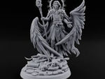 Staff Aloft Hand Outstretched Angel Sorcerer turntable