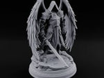 Sword Plunged Down Angel Warrior turntable
