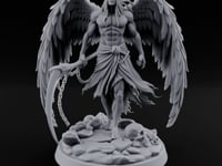 Blindfolded Chain Swinging Angel Warrior turntable