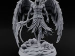 Blindfolded Chain Swinging Angel Warrior turntable