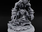 Claws Bared Lunging Demon Brute turntable