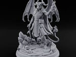 Flame Tailed Hand Raised Demon Sorcerer turntable