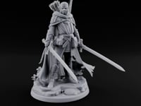 Twin Blades Lowered Elf Ranger turntable