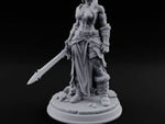 Jagged Blade Trailing Elf Warrior turntable