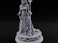 Crown And Staff Wielding Elf Queen turntable