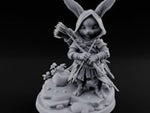 Hooded Bow Clutching Rabbitfolk Ranger turntable