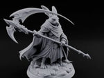 Scythe Sweeping Cloak Billowing Rabbitfolk Warrior turntable