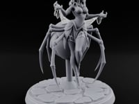 Chains Dangling Horned Drider Queen turntable