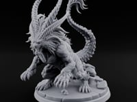 Jaws Snapping Tail Lashing Chimera turntable