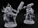 Spiked Club Swinging Oni Brutes turntable