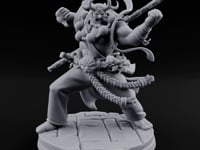 Staff Striking Oni Monk turntable