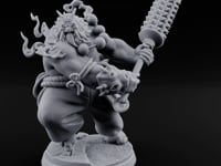 Spiked Club Swinging Oni Brute A turntable
