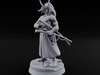 Banner Bearing Blade Drawing Oni Swordsman B turntable