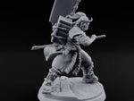 Banner Bearing Blade Drawing Oni Swordsman A turntable