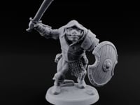 Shield Bearing Warband Pig Orc Warrior B turntable