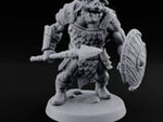 Shield Bearing Warband Pig Orc Warrior D turntable