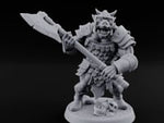 Shield Bearing Warband Pig Orc Warrior F turntable