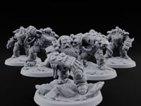Armour Clad Brawling Dwarf Breakers turntable