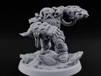 Armour Clad Brawling Dwarf Breaker B turntable