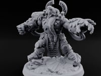 Claw Fist Swinging Dwarf Berserker turntable