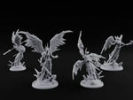 Wings Spread Descending Seraph Warriors turntable