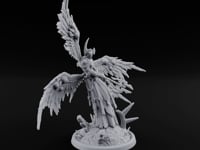 Wings Spread Descending Seraph Warrior B turntable