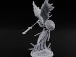 Wings Spread Descending Seraph Warrior C turntable
