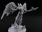 Wings Spread Descending Seraph Warrior D turntable