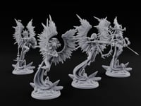Holy Winged Weapon Bearing Seraph Warriors turntable