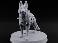 Armour Plated Snarling Trench Combat Dog A turntable