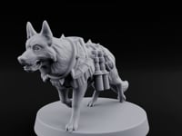 Armour Plated Snarling Trench Combat Dog B turntable