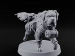 Armour Plated Snarling Trench Combat Dog D turntable