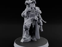 Shotgun Shouldered Cross Bearing Human Priest turntable