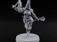 Spike Helmed Mace Swinging Anointed Warrior B turntable