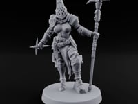 Spike Helmed Mace Swinging Anointed Warrior D turntable