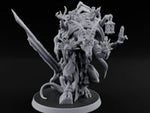 Lantern And Blade Clutching Demon Scripture Guardian turntable