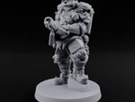 Grenade Clutching Flamer Wielding Human Flame Trooper turntable