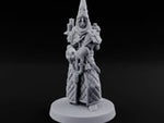 Cone Hatted Robed Human Pilgrim B turntable
