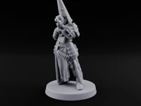 Cone Hatted Robed Human Pilgrim D turntable