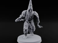 Cone Hatted Robed Human Pilgrim F turntable