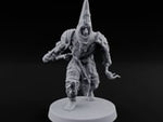Cone Hatted Robed Human Pilgrim F turntable