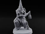 Cone Hatted Robed Human Pilgrim G turntable