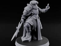 Sword Trailing Hand Raised Human Inquisitor turntable
