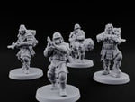 Flamer Rifle Advancing Shogunate Yeomen turntable