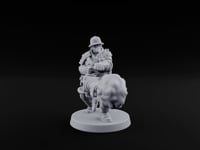Flamer Rifle Advancing Shogunate Yeoman A turntable