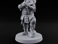 Flamer Rifle Advancing Shogunate Yeoman B turntable